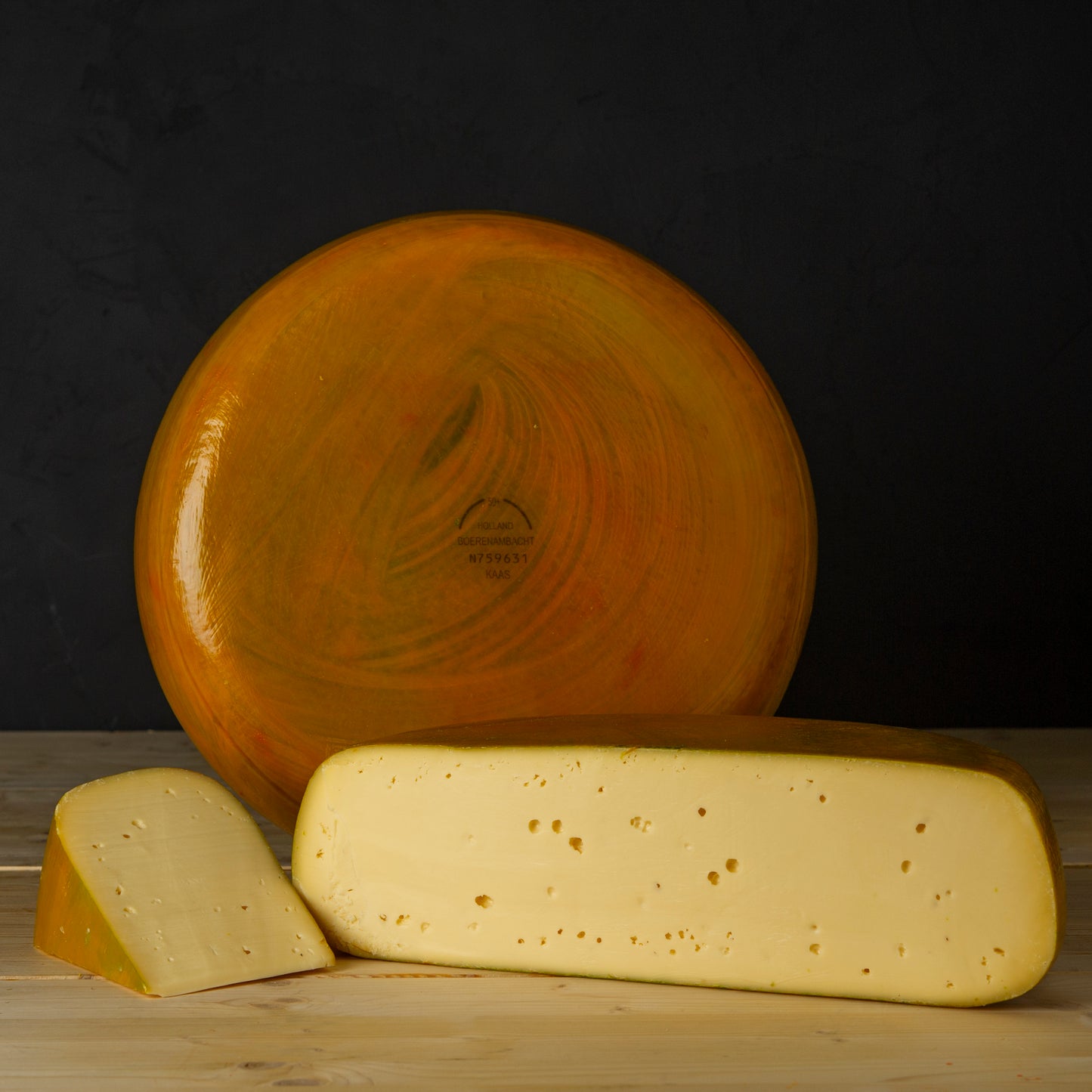 Young cheese from the farm